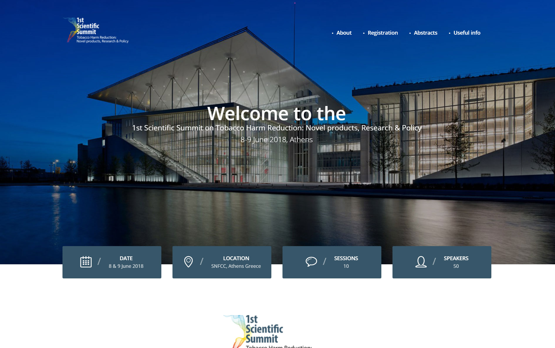 Mindwork Business Solution trusted Oceancube for the development of their website in order to promote 1st scientific summit on tobaco harm reduction.